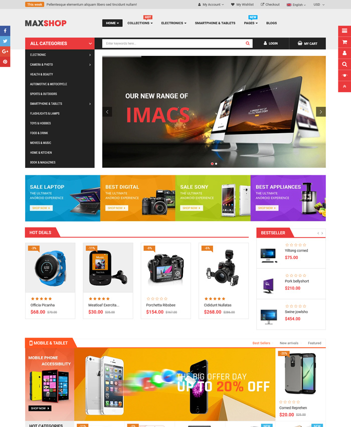 2021's 10 Best Shopify Themes for Electronics & Technology Stores