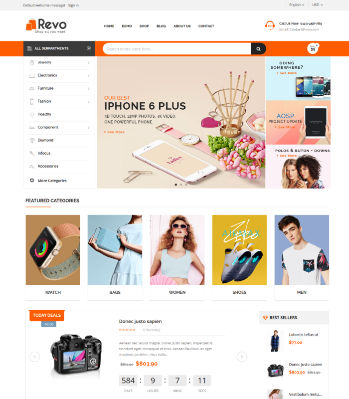 top 5 best prestashop themes