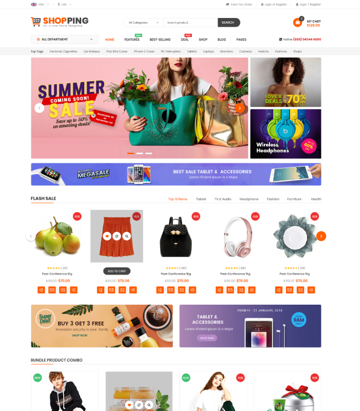 top 5 prestashop themes