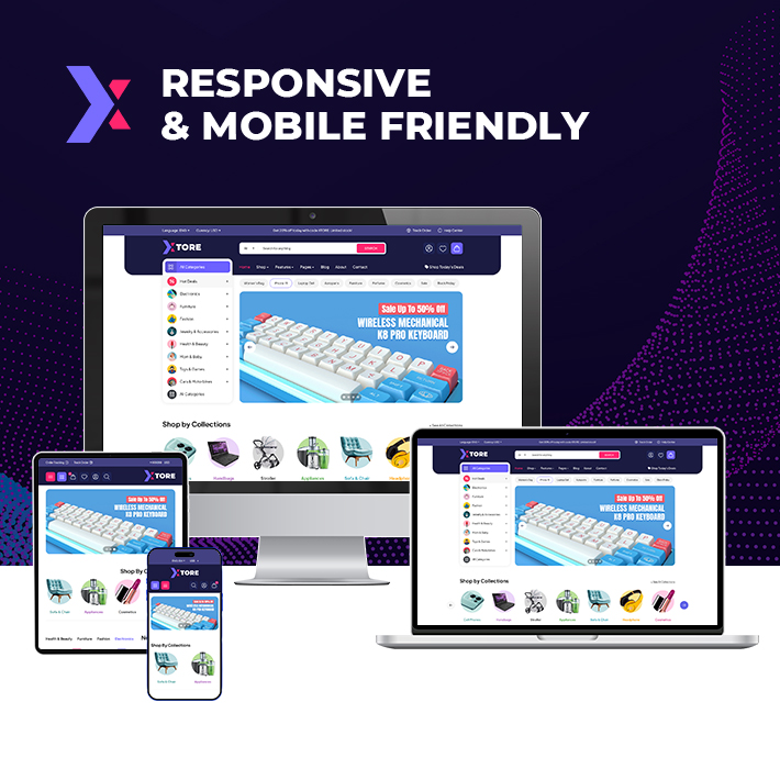 Xtore - Joomla 5 Responsive MultiPurpose Website Template