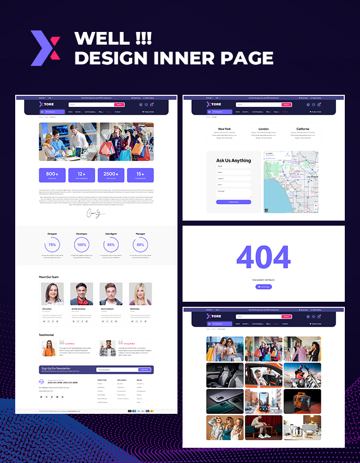 Xtore - Joomla 5 Responsive MultiPurpose Website Template