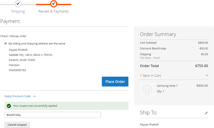 creating coupon code in Magento 2