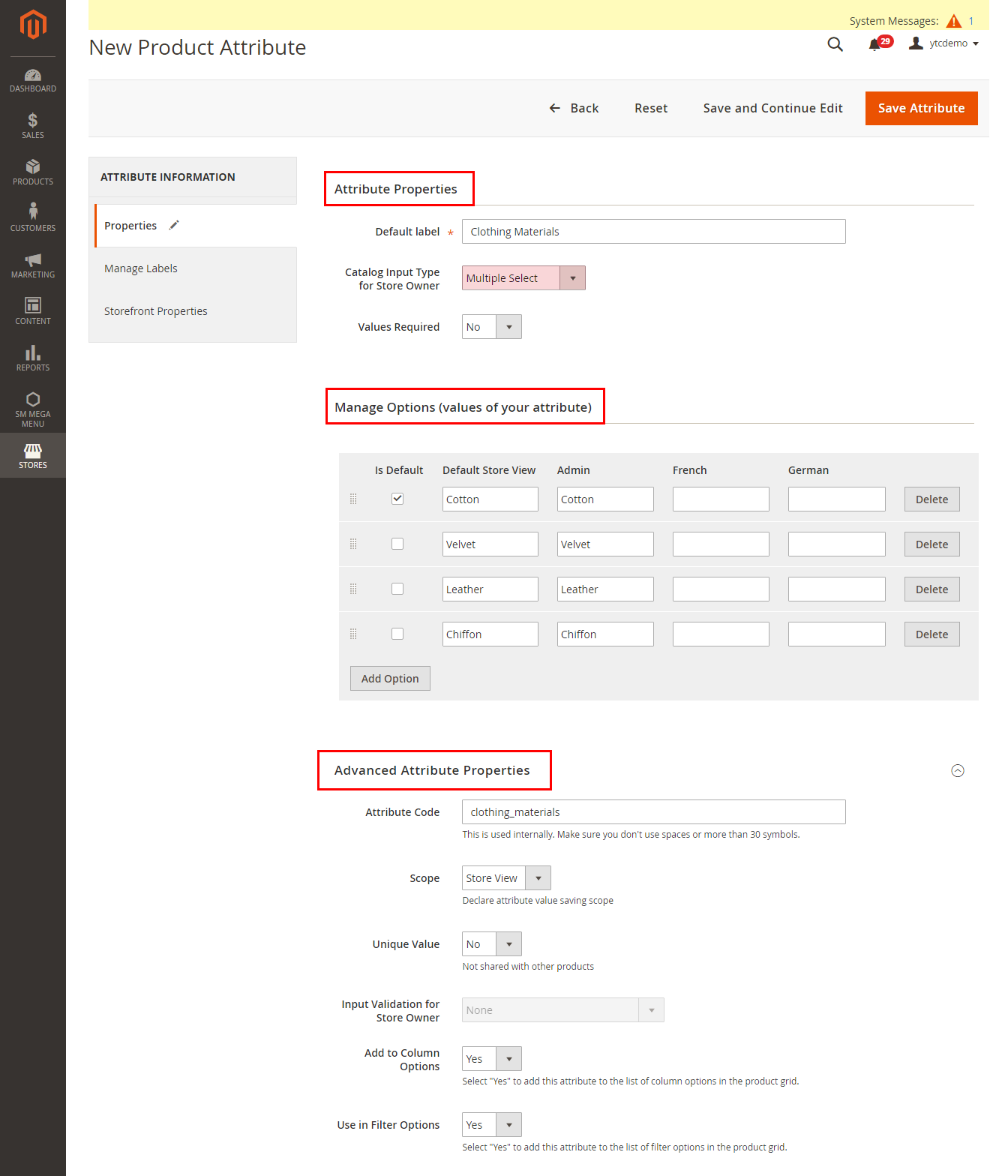 How to Create Product Attribute in Magento 2 1