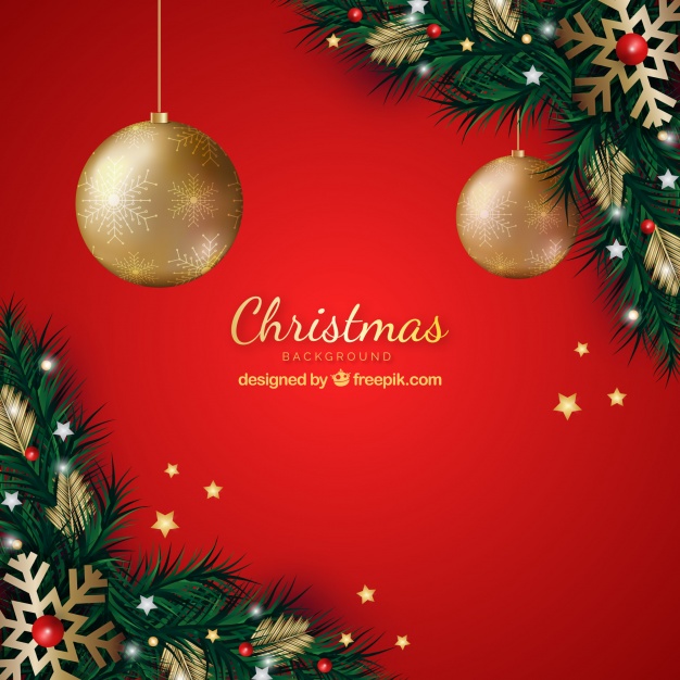 High-Quality Free Christmas Vector Graphics 2017 - Merry Christmas Background
