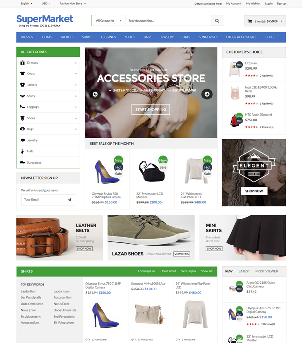 Best Magento Multi Category Store Themes For Powerful Ecommerce Websites