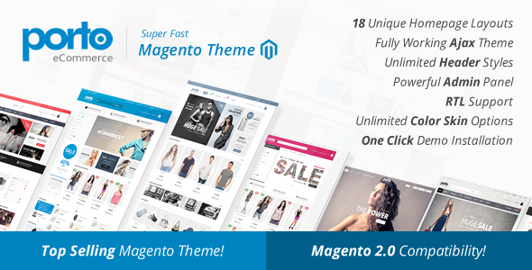 Best Free and Premium Magento 2.1 Themes in 2016 - Porto