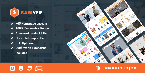 Best Free and Premium Magento 2.1 Themes in 2016 Porto