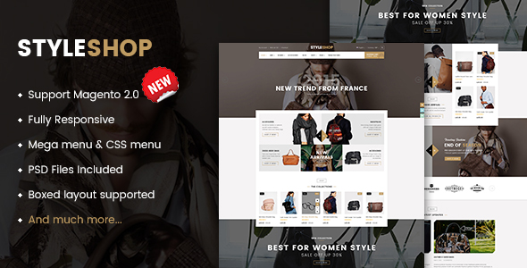 Best Free and Premium Magento 2.1 Themes in 2016 - Styleshop