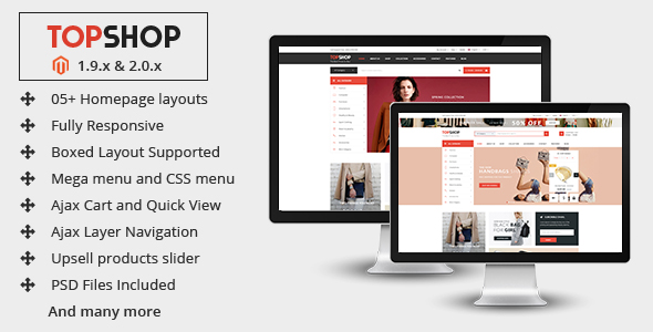 Best Free and Premium Magento 2.1 Themes in 2016 - Topshop