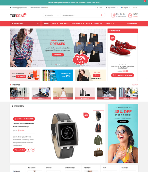 Best Premium Prestashop Fashion Themes - Revo