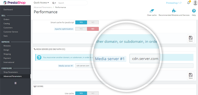 Optimize Prestashop Performance CDN