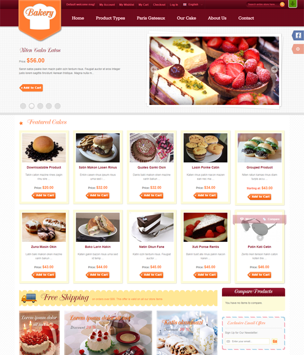 Best Free and Premium Magento Restaurant Themes