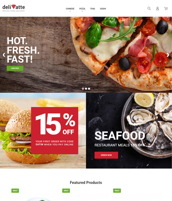 Best Free and Premium Magento Restaurant Themes