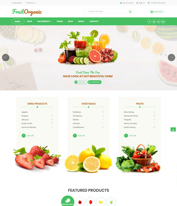 Best Free and Premium Magento Restaurant Themes