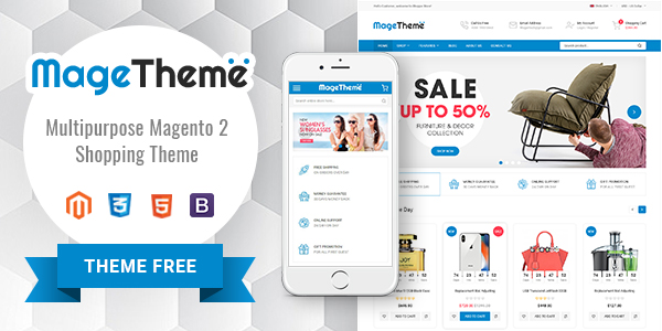 Free Magento Template