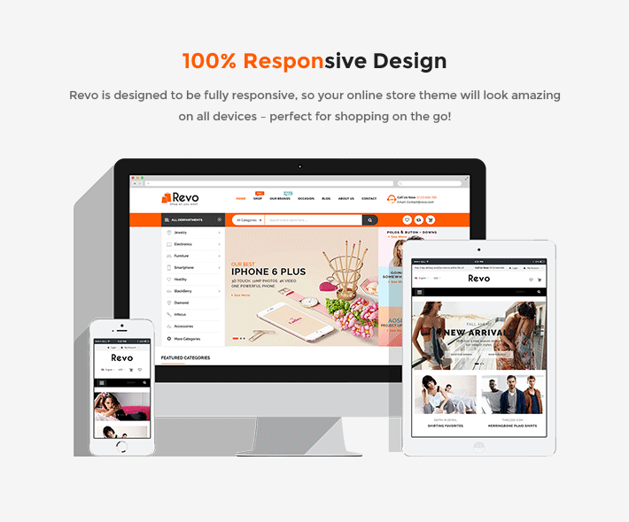 Responsive Prestashop Store Theme - Fully Responsive