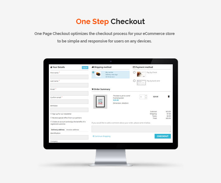 Responsive Prestashop Store Theme- HTML5, CSS3, BOOTSTRAP & LESS