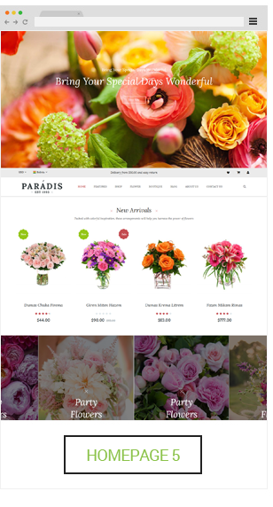 Paradise - Homepage