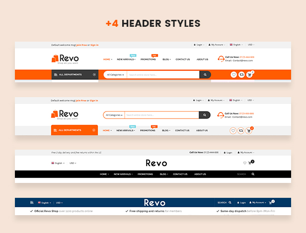 SM Revo - Fully Responsive