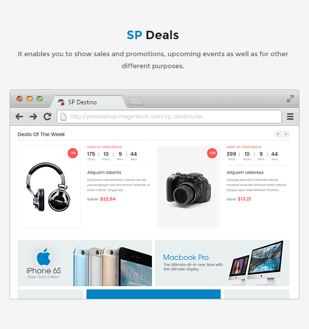 eCommerce Prestashop Shopping Theme - language