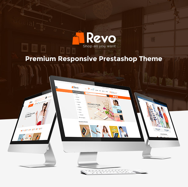 Responsive Prestashop Store Theme - Homepage
