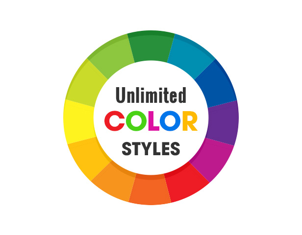 Prestashop Digital Theme - Unlimited Colors