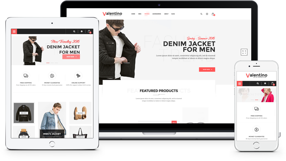 Prestashop Fashion Theme - Fully Responsive