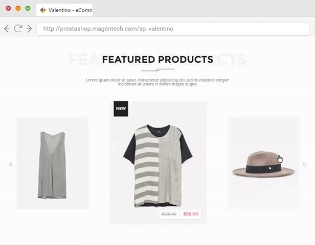 Prestashop Fashion Theme - Deal