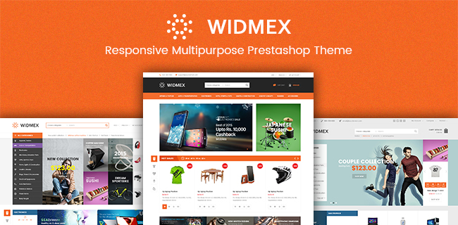 SP Widmex - Responsive Prestashop theme