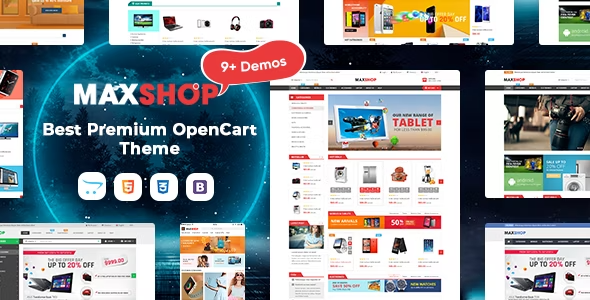 Exclusive OpenCart Themes on Themeforest