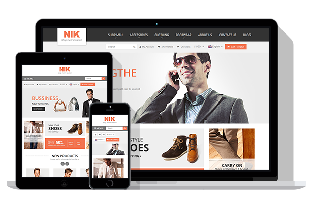 Nik- Fully Responsive