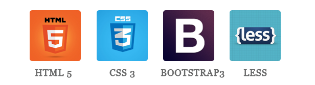SM ClickBoom - HTML5, CSS3, BOOTSTRAP & LESS