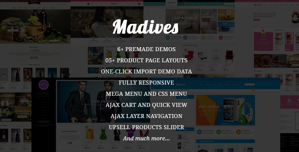 SM Madives - Responsive Magento theme