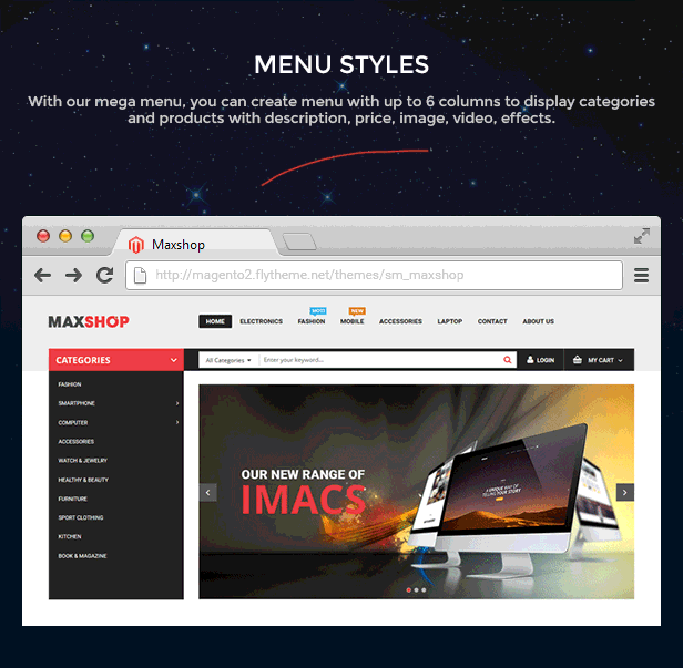 Maxshop - Premium Magento 2 and 1.9 Store Theme - Homepage