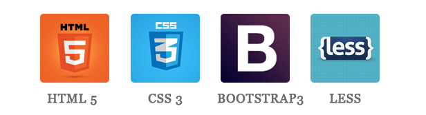 Etrostore - HTML5, CSS3, BOOTSTRAP & LESS