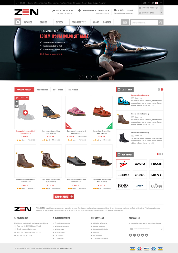 Preview SM Zen - Shoes store