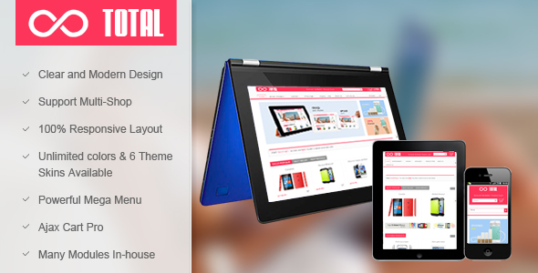 SM Total- Responsive Magento Theme for multi Store