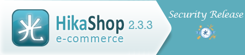 hikashop 2.3.3 with security release