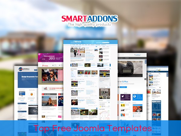 Top free Joomla templates from SmartAddons
