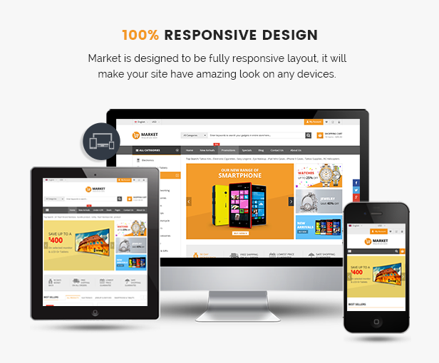 Market - Fully Responsive