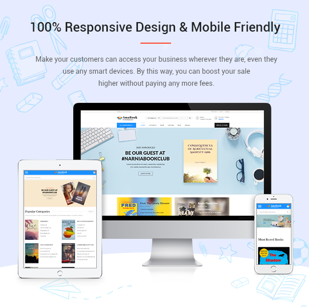 AmaBook - MultiPurpose Responsive Magento Theme - 3