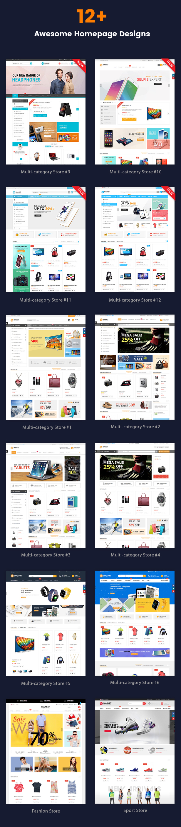 Market - Premium Responsive OpenCart Theme with Mobile-Specific Layout (12 HomePages) - 6