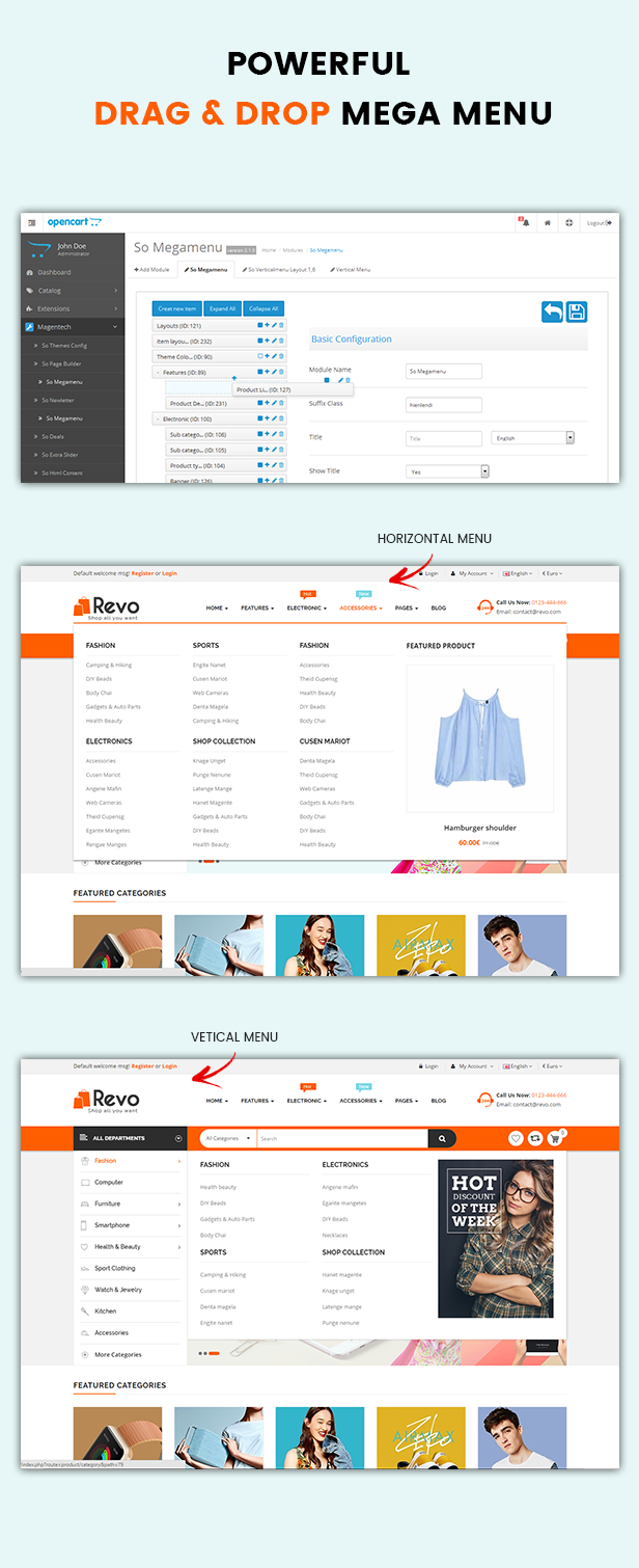 Revo - Opencart Theme