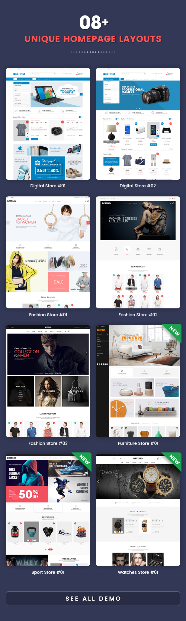 Responsive Prestashop 1.7 Store Theme