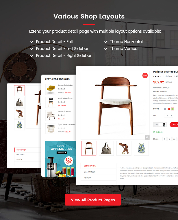 Shop4U - Store PrestaShop 1.7 eCommerce Theme - 14