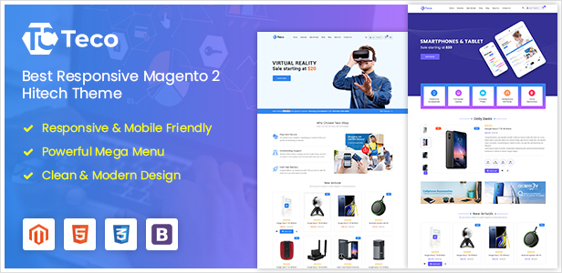 HiStore - Clean and Bright Responsive Magento 2 Theme - 3