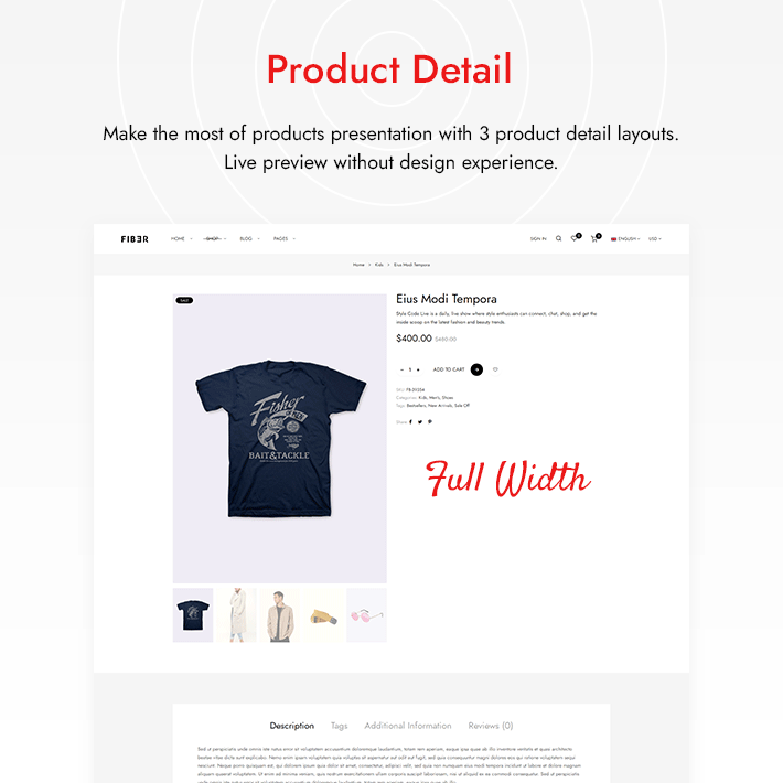 Fiber - Elementor WooCommerce Theme